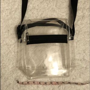 Clear crossbody